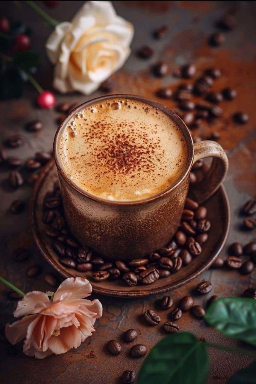 قهوة بالورد