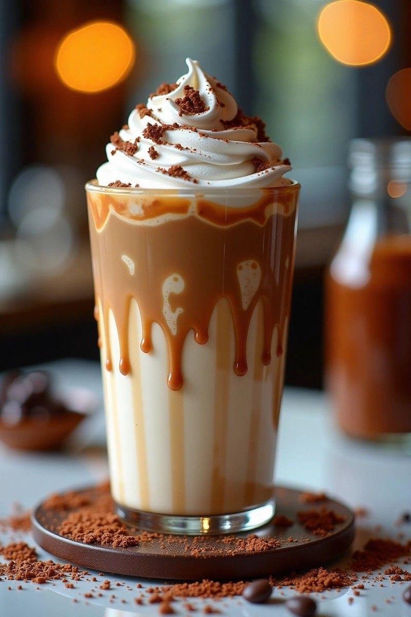 ميلك شيك كراميل